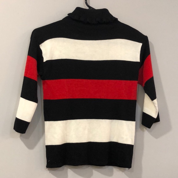 Turtle Neck Strip Top - Picture 3 of 3